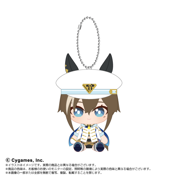ウマ娘　プリティーダービー_Chibiぬいおすわりマスコット　シュヴァルグラン