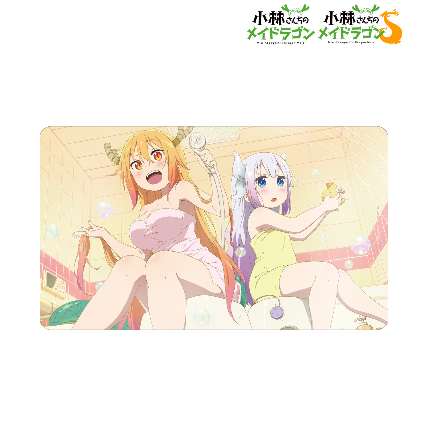 小林さんちのメイドラゴン シリーズ_トール&カンナ マルチデスクマット