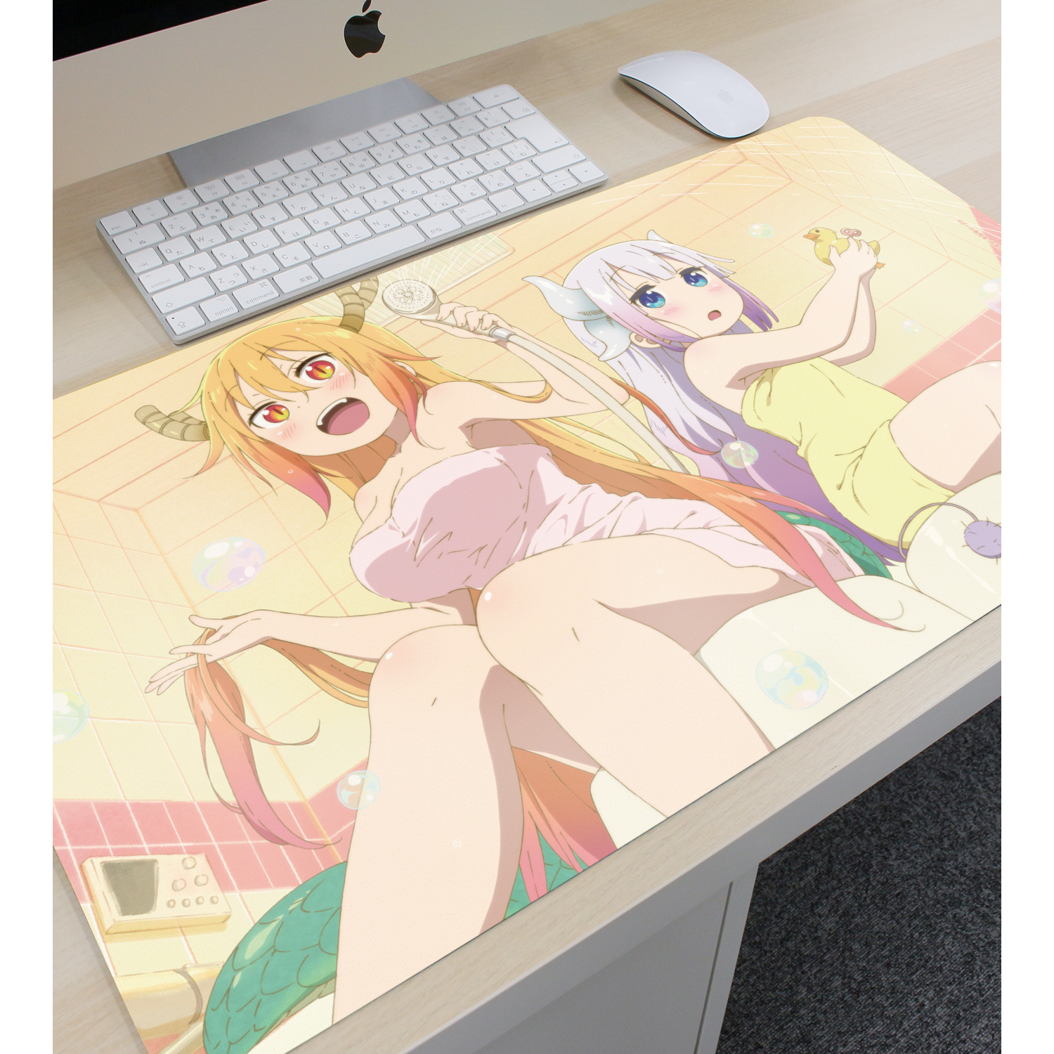 小林さんちのメイドラゴン シリーズ_トール&カンナ マルチデスクマット