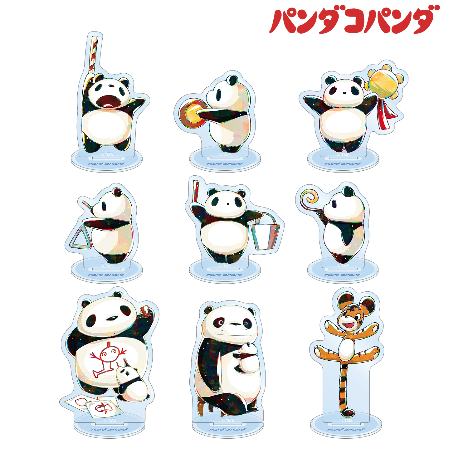 パンダコパンダ_トレーディング Ani-Art アクリルスタンド(単位/BOX)【コンプリートBOX/9パック入り】