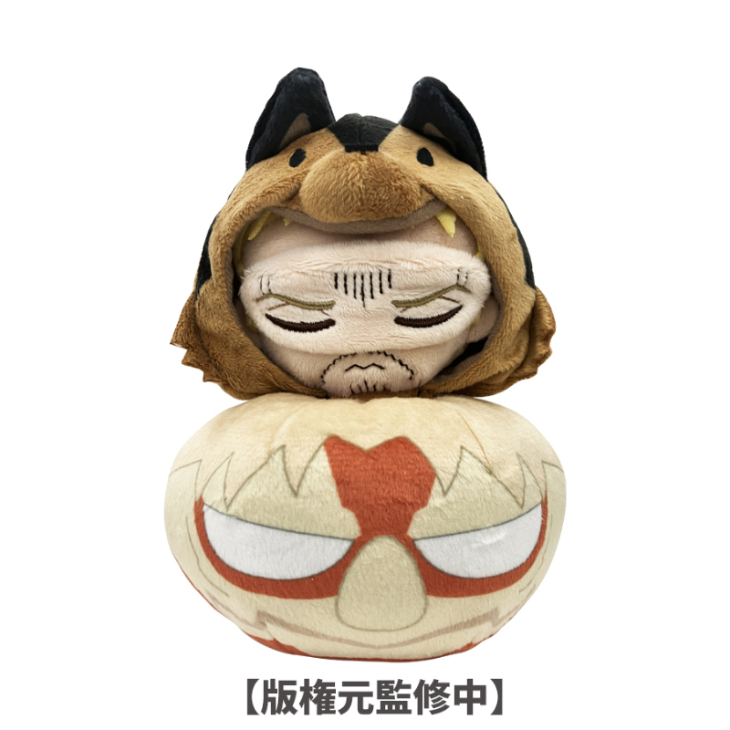 進撃の巨人_あにまるっこぬいぐるみマスコット　おやすみver. ライナー