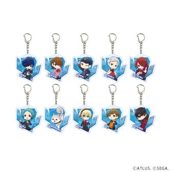 ペルソナ4 スノーフェスティバル 主人公 アクリルキーホルダー　2個セット ペルソナ4 主人公 スノーフェスティバル アクキー Amazon.co.jp