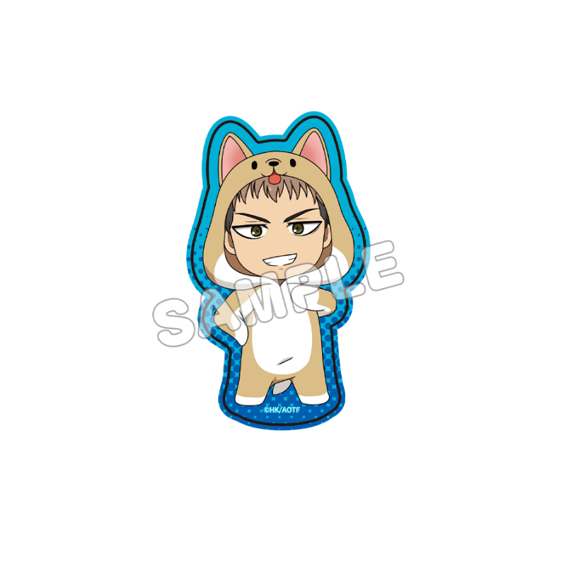 進撃の巨人_ホログラムダイカットステッカー1 ジャン