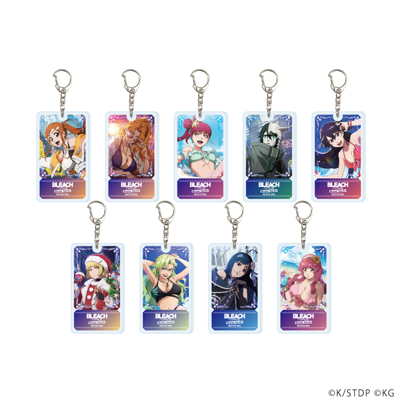 BLEACH　ブレソル　ホログラムアクリルキーホルダー　ジャンプ Amazon.co.jp: キャラ アクリル 番傘 キーホルダー ブリーチ