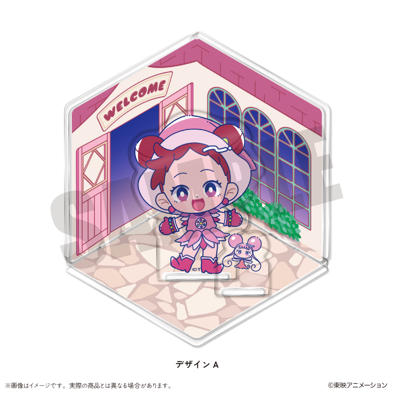 おジャ魔女どれみ_ジオラマ風アクリルスタンド A 春風どれみ・ドド