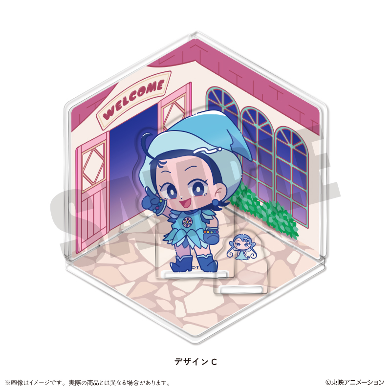 おジャ魔女どれみ_ジオラマ風アクリルスタンド C 妹尾あいこ・ミミ