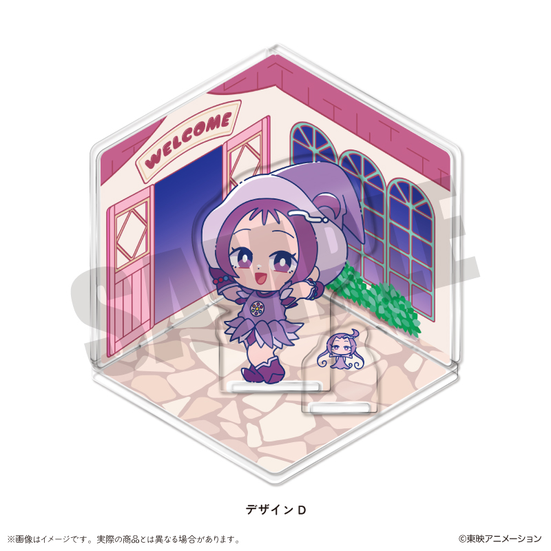 おジャ魔女どれみ_ジオラマ風アクリルスタンド D 瀬川おんぷ・ロロ