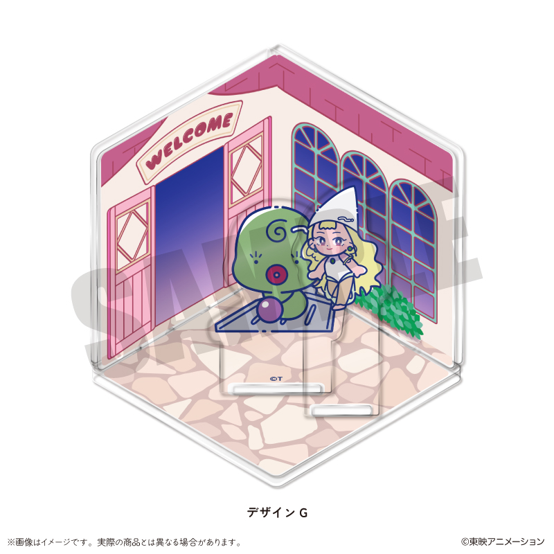おジャ魔女どれみ_ジオラマ風アクリルスタンド G マジョリカ・ララ