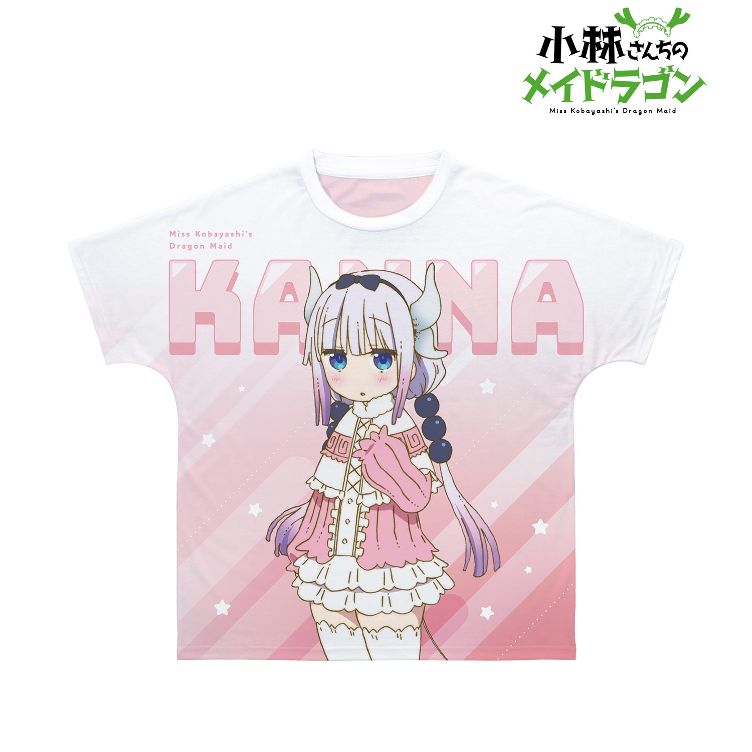 小林さんちのメイドラゴン_(サイズ/XXS)_カンナ フルグラフィックTシャツユニセックス