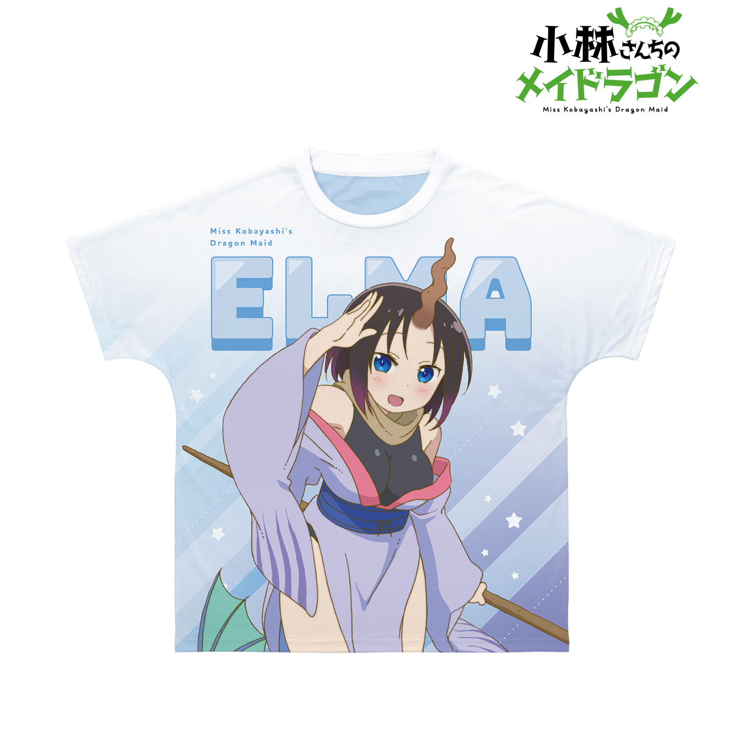 小林さんちのメイドラゴン_(サイズ/XS)_エルマ フルグラフィックTシャツユニセックス