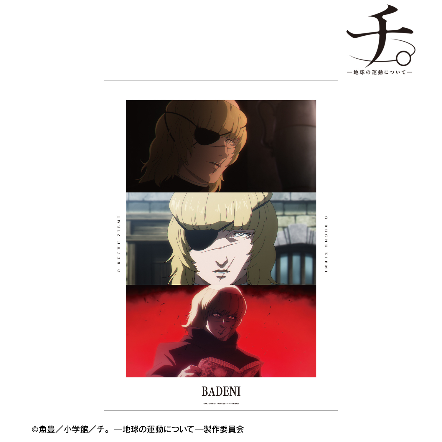 チ。 ?地球の運動について?_バデーニ 場面写A3マット加工ポスター