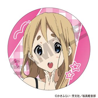 けいおん！_アート缶バッジ 秋山澪 | けいおん！公式グッズ | colleize