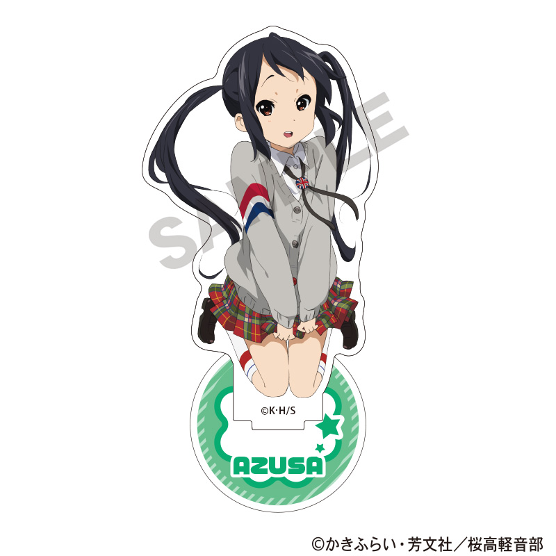 けいんおん！　トレーディングアクリルスタンド けいおん！ - トレーディング ちびとこ パーツ付きアクリル