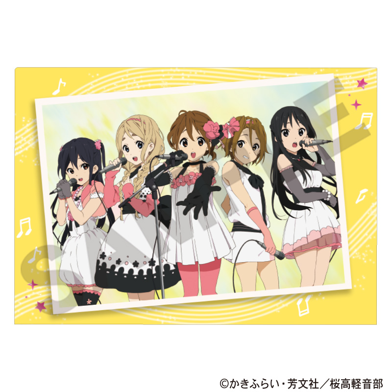 けいおん！_シングルクリアファイル　ライブ