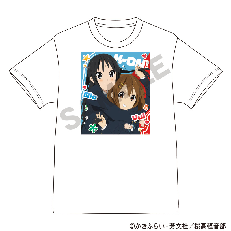 けいおん！_Tシャツ　平沢唯＆秋山澪