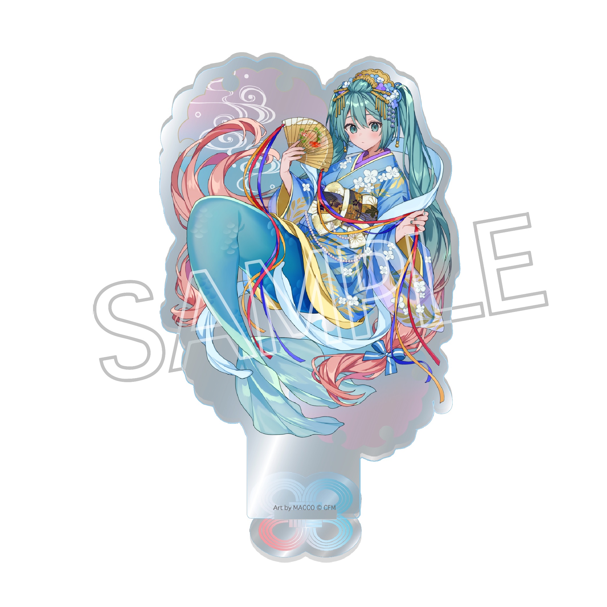 初音ミク_百鬼夜行 -麗宴- アクリルスタンドM B 人魚(にんぎょ)