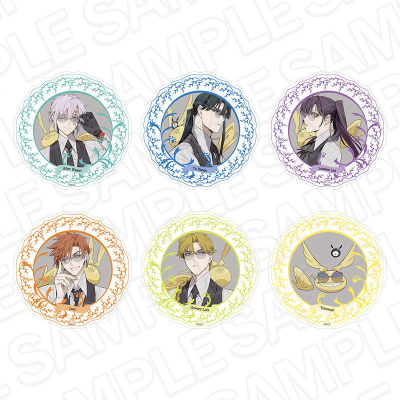 D.Gray-man_ラメアクリルコースター(ブラインド)　【コンプリートOPP／6個入り】