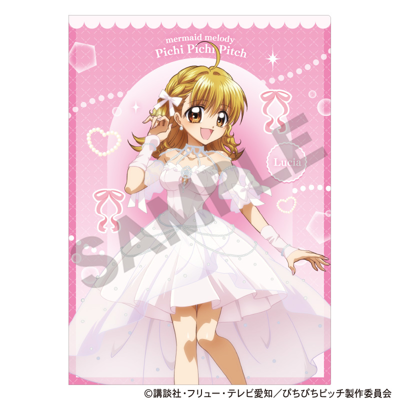 ぴちぴちピッチ_シングルクリアファイル　七海るちあ　パールドレス