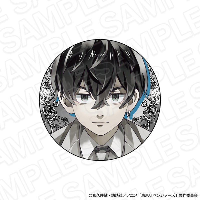 東京リベンジャーズ_ホログラムカンバッジ PALE TONE series 松野千冬 Chair ver.