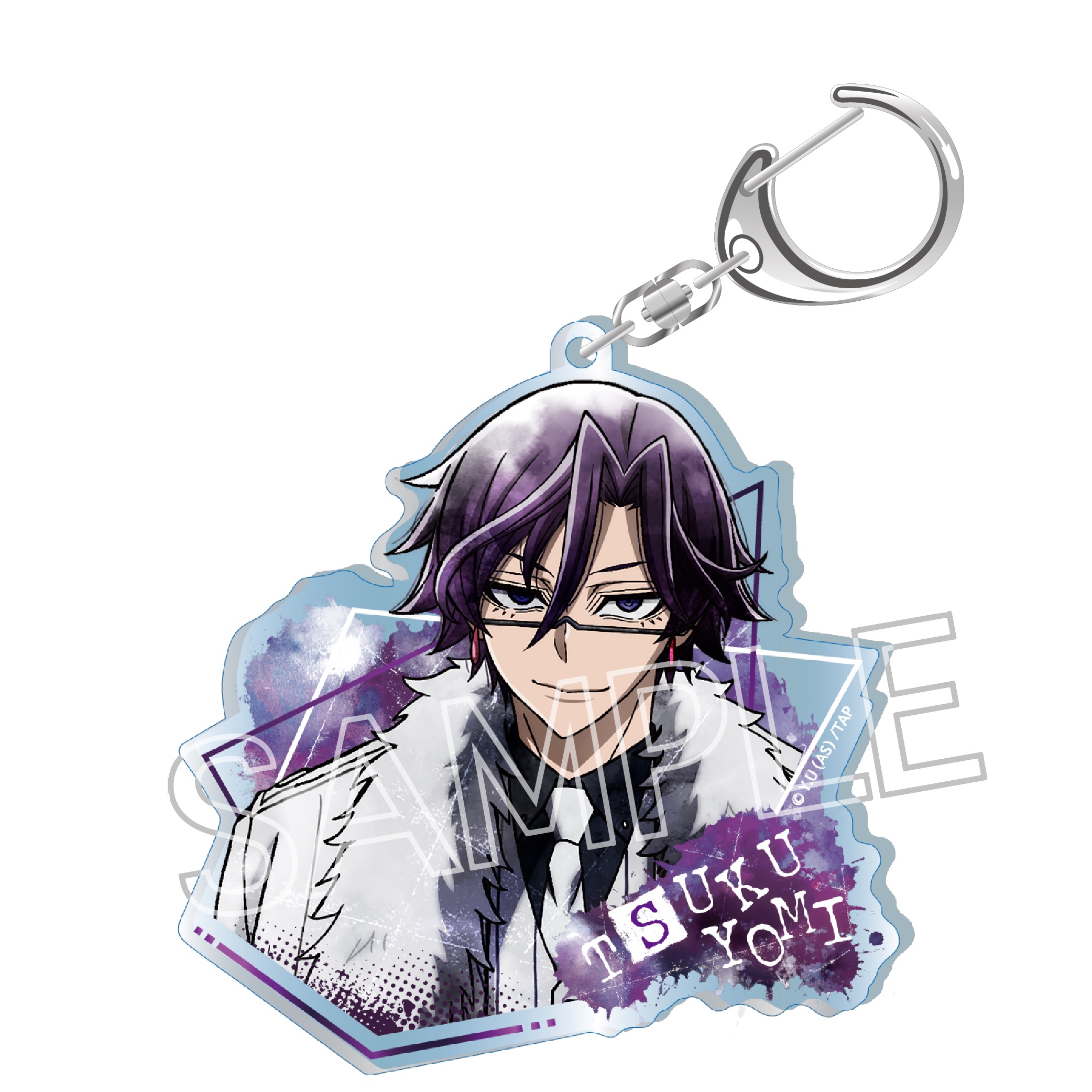 桃源暗鬼_ウェットカラーシリーズ アクリルキーホルダー Vol.2 桃華月詠