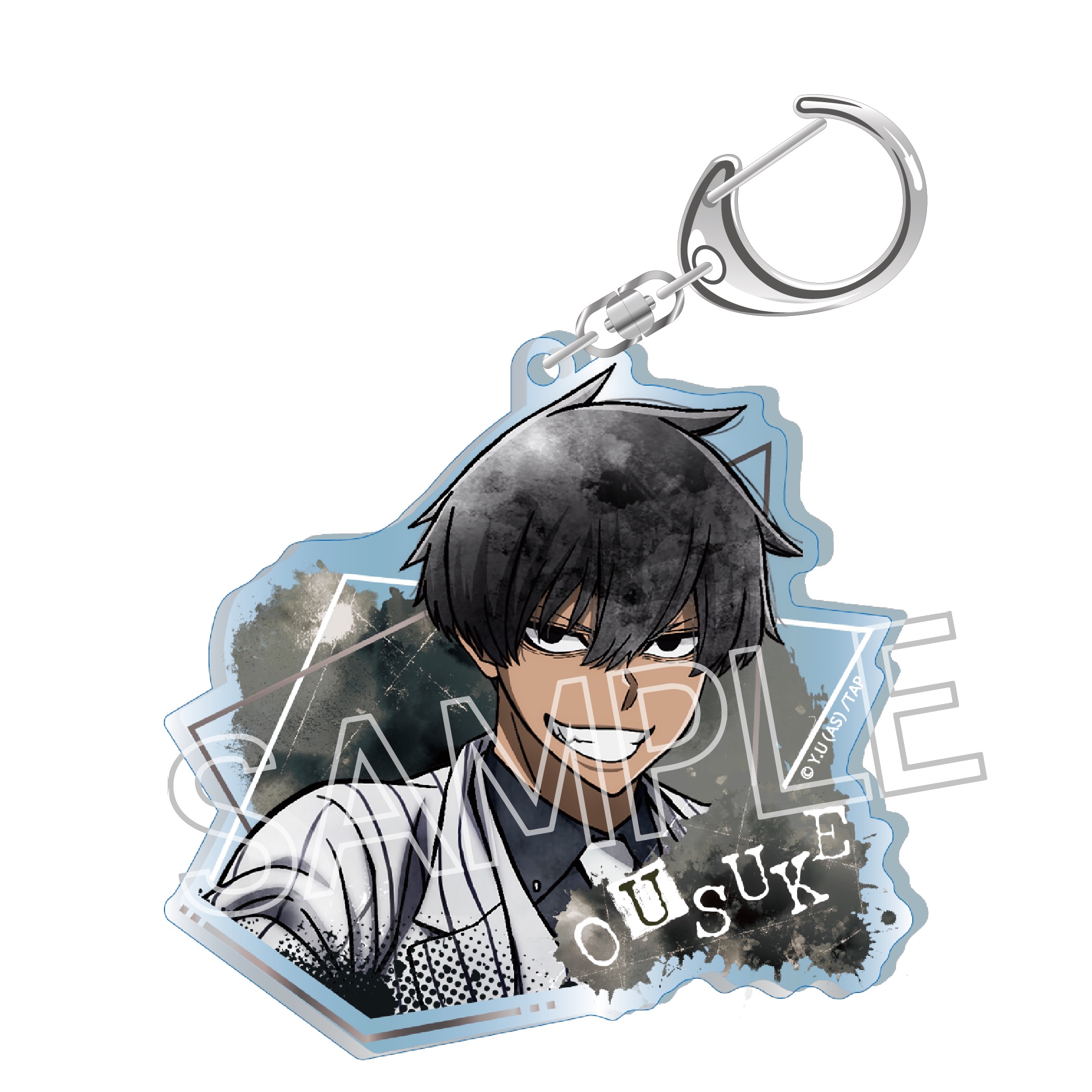 桃源暗鬼_ウェットカラーシリーズ アクリルキーホルダー Vol.2 桃角桜介