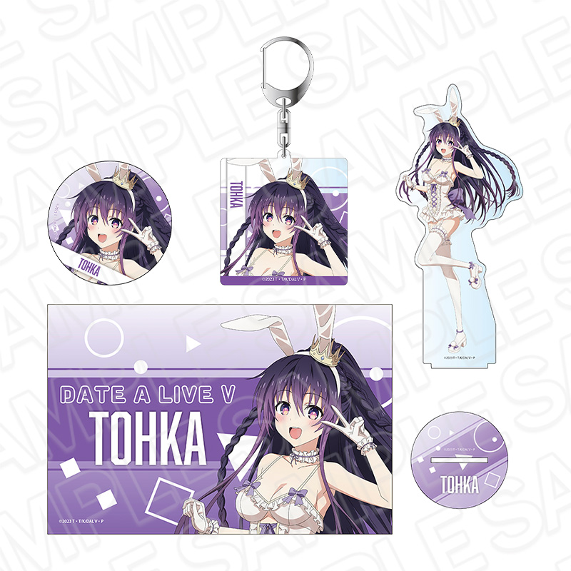 デート・ア・ライブV_グッズセット 夜刀神十香 ロリータバニー ver.