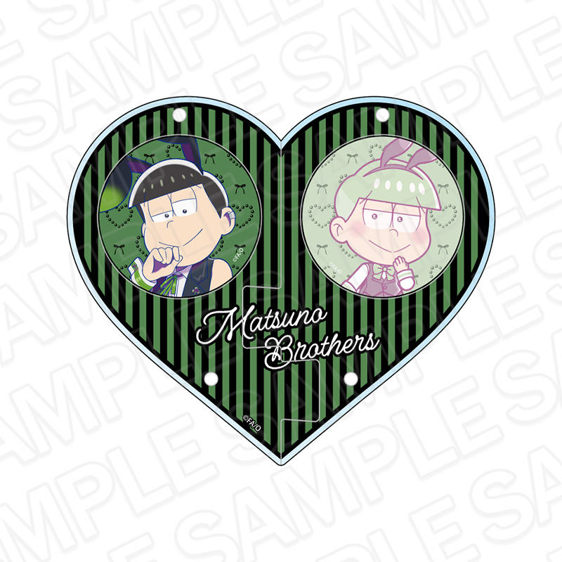 おそ松さん バニーボーイ アクリルスタンド 缶バッジ コレクションカード おそ松さん_カンバッジスタンド チョロ松 バニーボーイ ver. | 公式