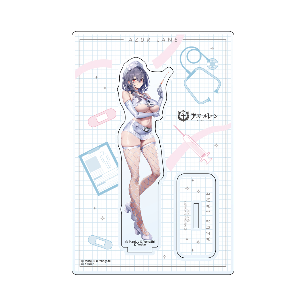 アズールレーン_描き下ろしアクリルスタンド(ピッツバーグ/ナース)