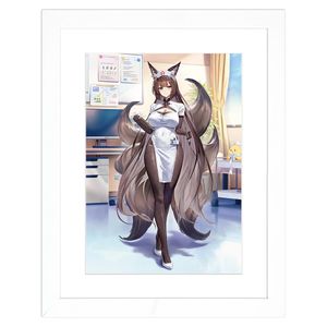 アズールレーン_描き下ろしキャラファイングラフ(天城(空母)/ナース) A4