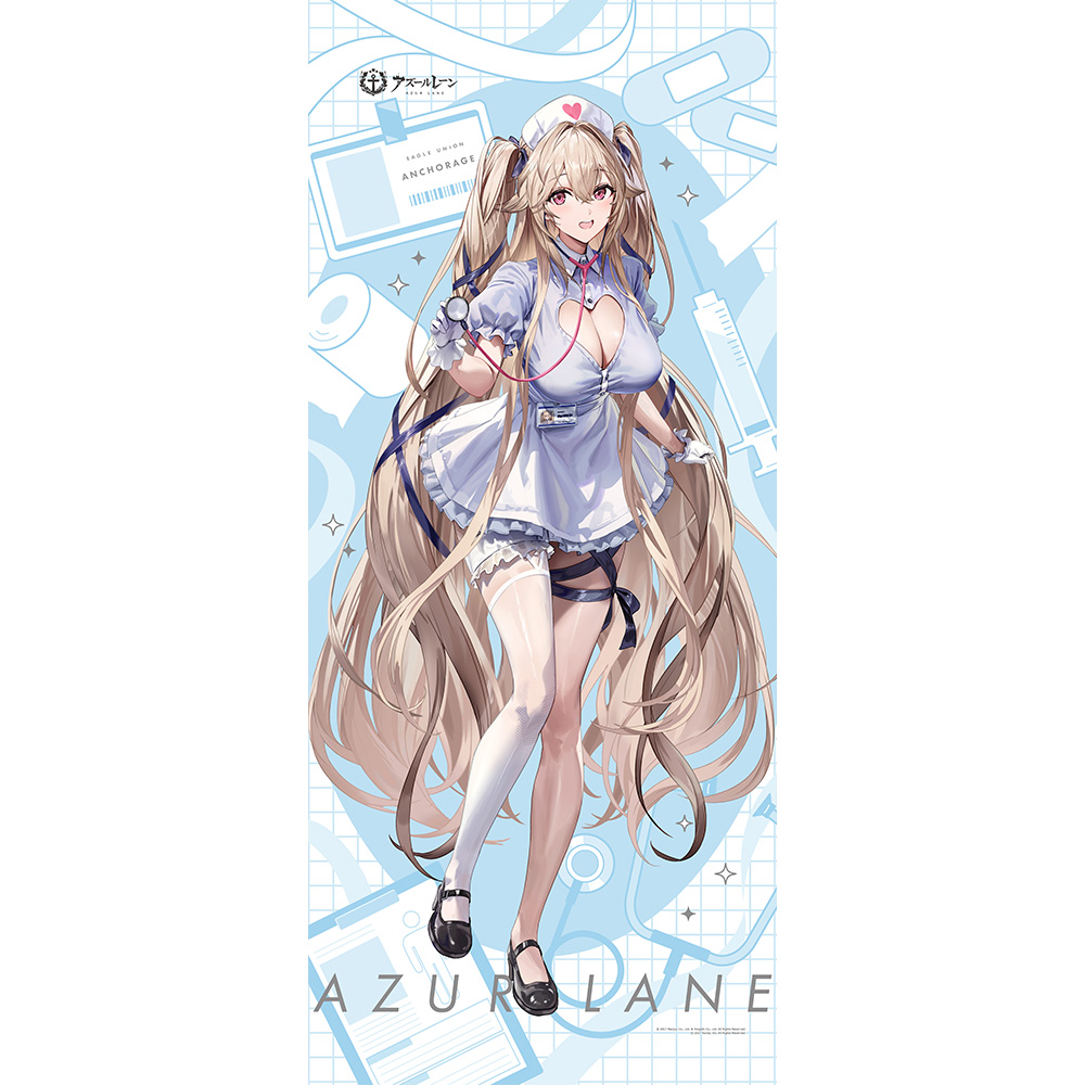 アズールレーン_描き下ろし特大タペストリー(アンカレッジ/ナース)