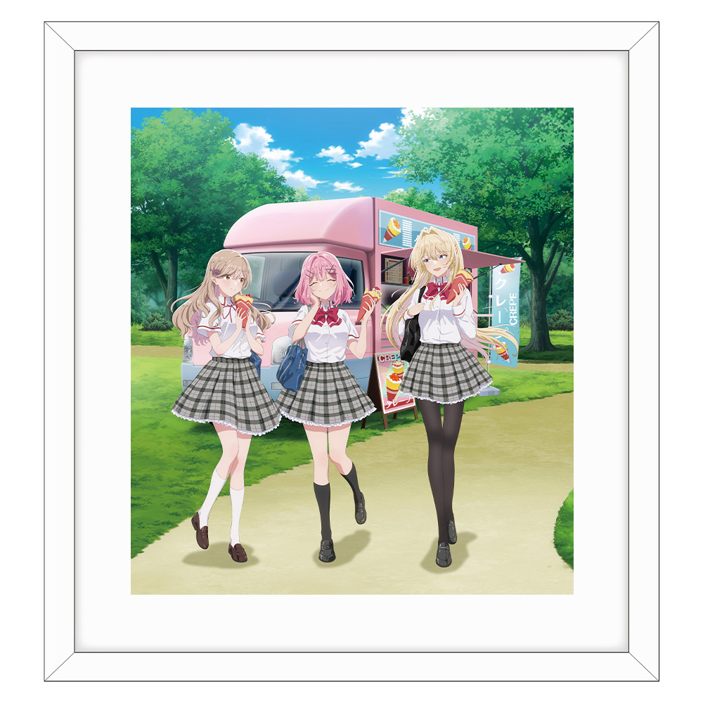 わたしが恋人になれるわけないじゃん、ムリムリ!(※ムリじゃなかった!?)_描き下ろし複製原画(制服)