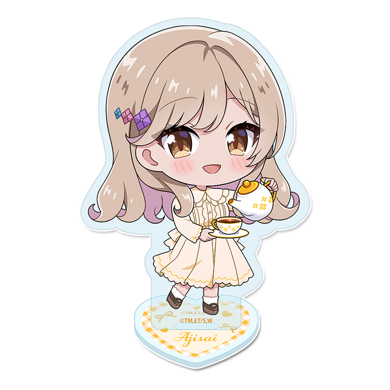 わたしが恋人になれるわけないじゃん、ムリムリ!（※ムリじゃなかった!?）_ぷちちょこアクリルスタンド 【瀬名紫陽花】 アフタヌーンティー