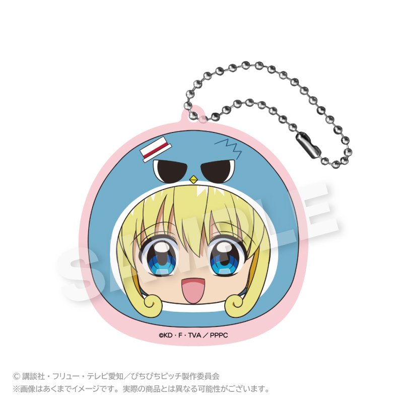 ぴちぴちピッチ_まるめいつアクリルキーホルダー　るちあ