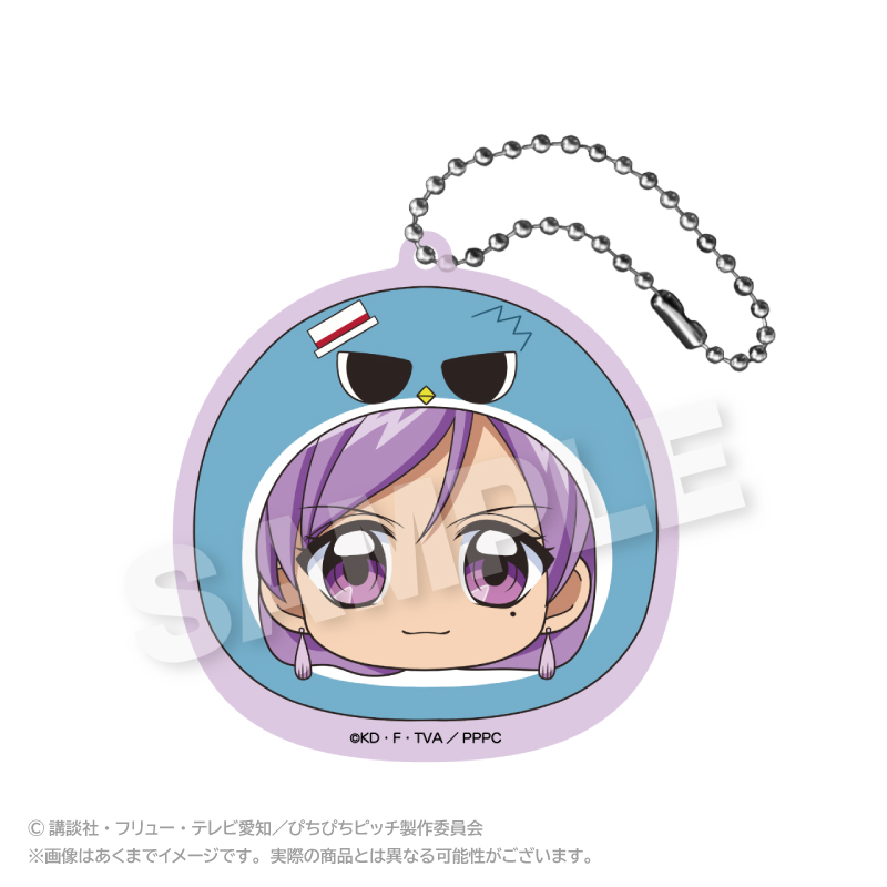 ぴちぴちピッチ_まるめいつアクリルキーホルダー　かれん