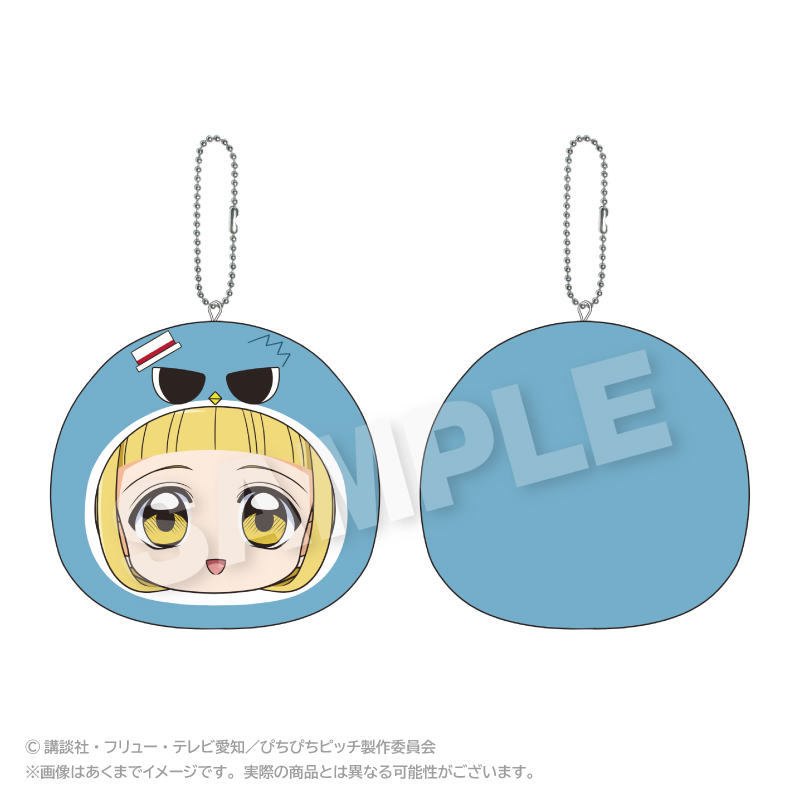 ぴちぴちピッチ_まるめいつクッションキーホルダー　ココ