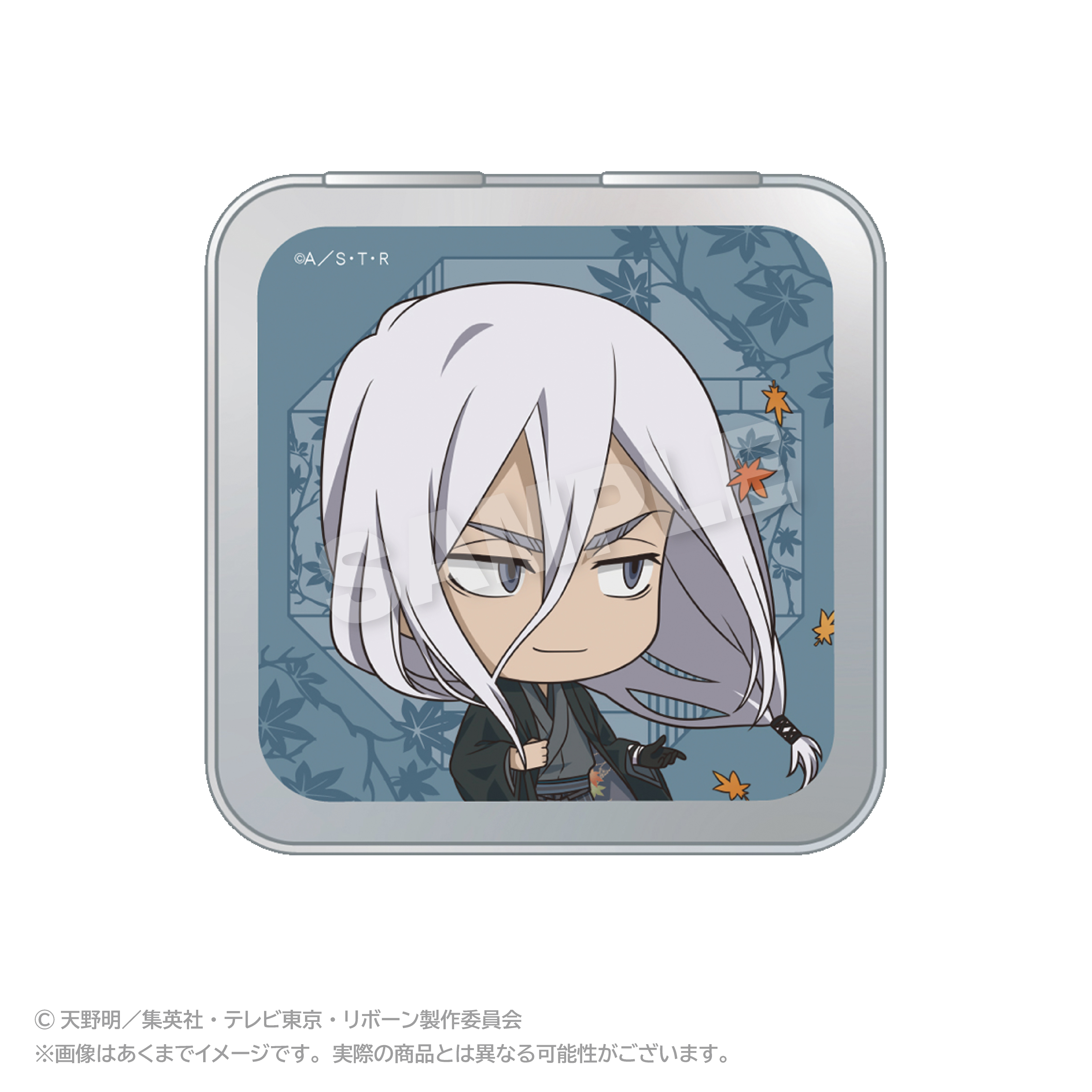 家庭教師ヒットマンREBORN!_コレクション缶ケース ぷち秋和服ver. スクアーロ