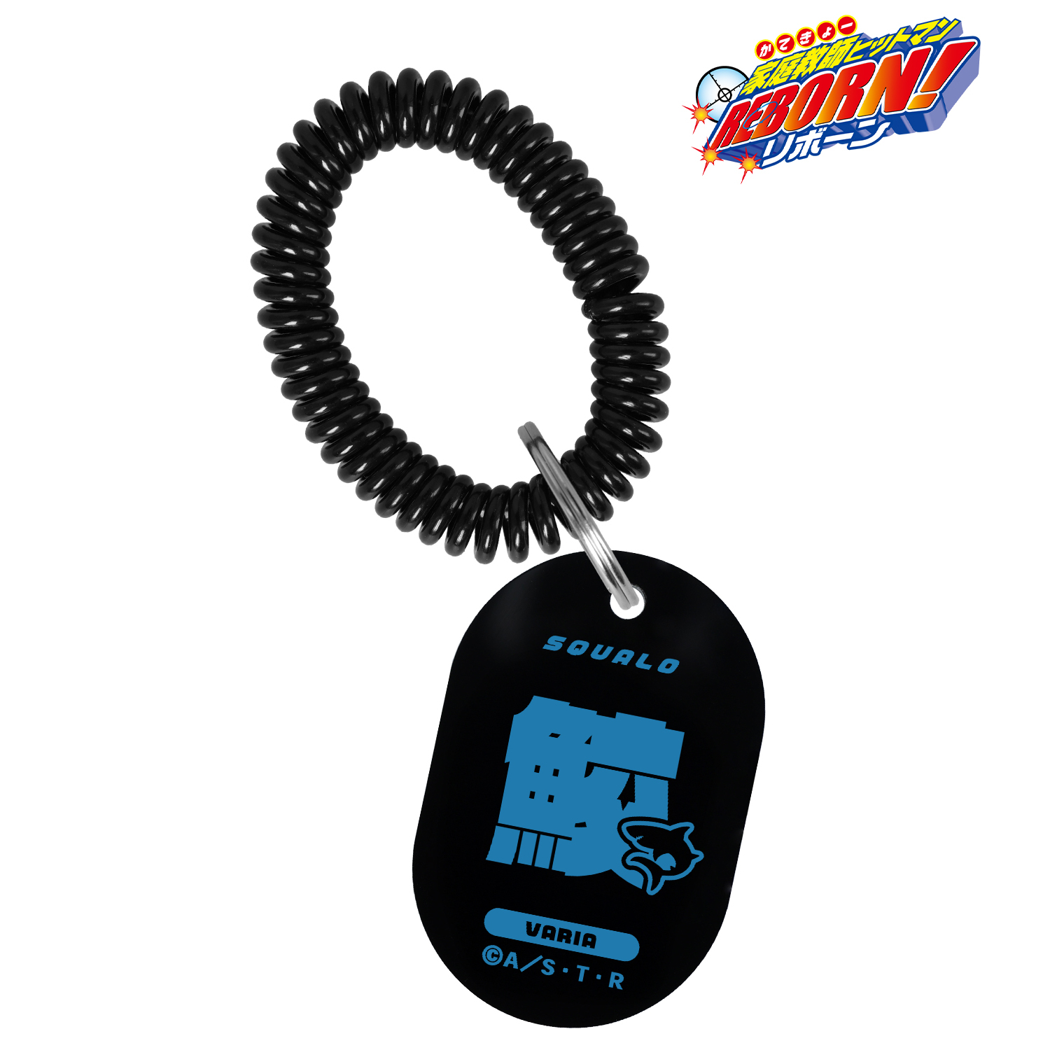 家庭教師ヒットマンREBORN!_スペルビ・スクアーロ（10年後） ar-Unity モチーフネームデザイン ロッカーキー風アクリルキーホルダー