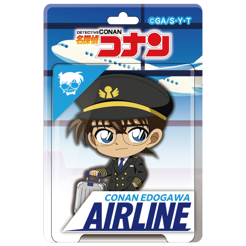 名探偵コナン_ブリスターパッケージ風アクリルボールチェーン