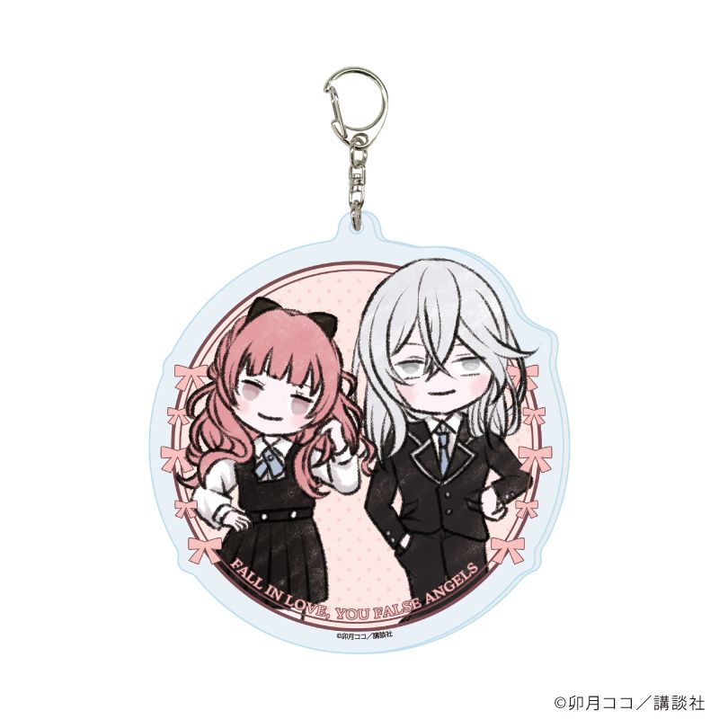 恋せよまやかし天使ども_デカアクリルキーホルダー01/桂おとぎ＆一刻