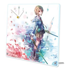 ヘブンバーンズレッド_アクリル置時計