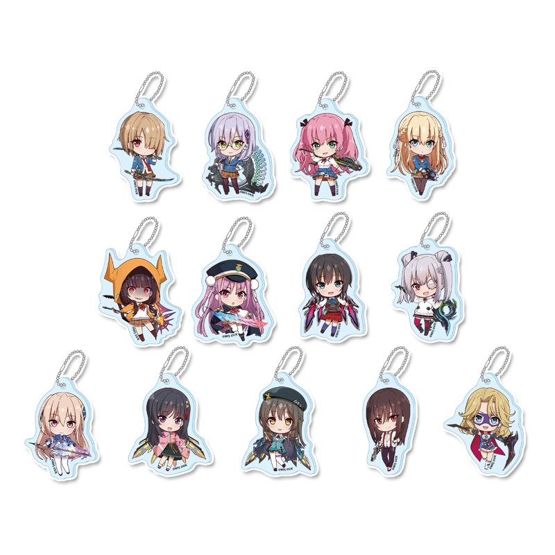 ヘブンバーンズレッド_ぷちちょこトレーディングアクリルキーホルダー【コンプリートBOX／13個入り】