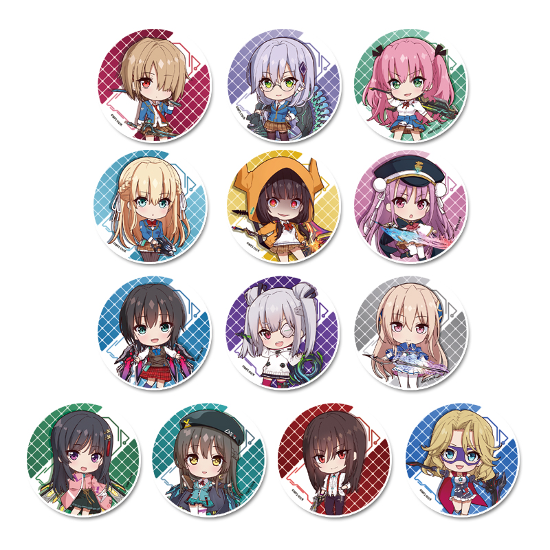 ヘブンバーンズレッド_ぷちちょこトレーディング缶バッジ【コンプリートBOX／13個入り】