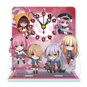 ヘブンバーンズレッド_ぷちちょこミニアクリル置時計【31A】