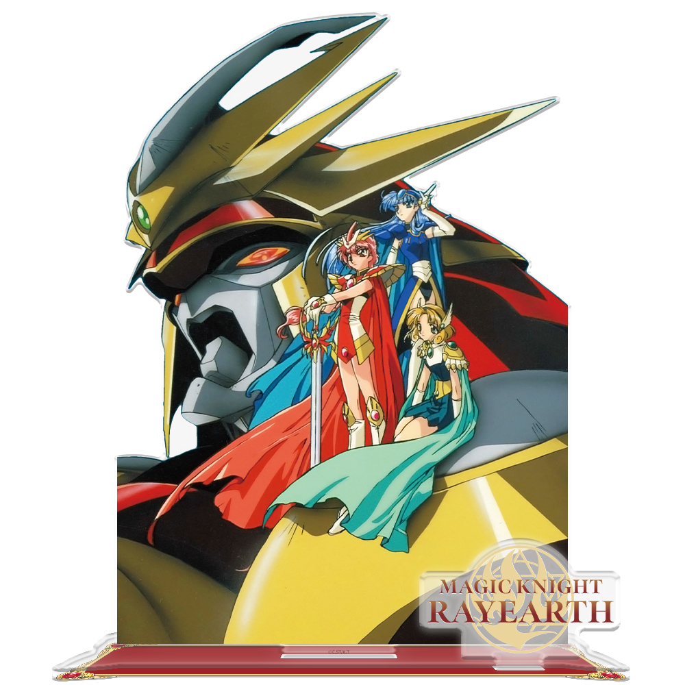 魔法騎士レイアース_BIGアクリルキャラスタンド 合体魔神レイアース 光&海&風