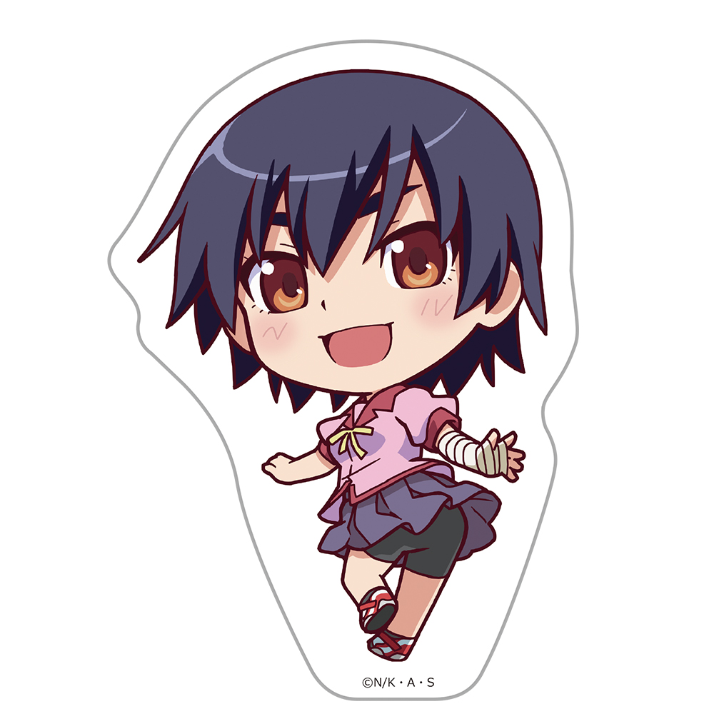 <物語>シリーズ_ダイカットステッカー 神原駿河