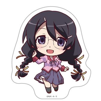 物語シリーズ_アート缶バッジ 戦場ヶ原ひたぎ | 公式グッズ