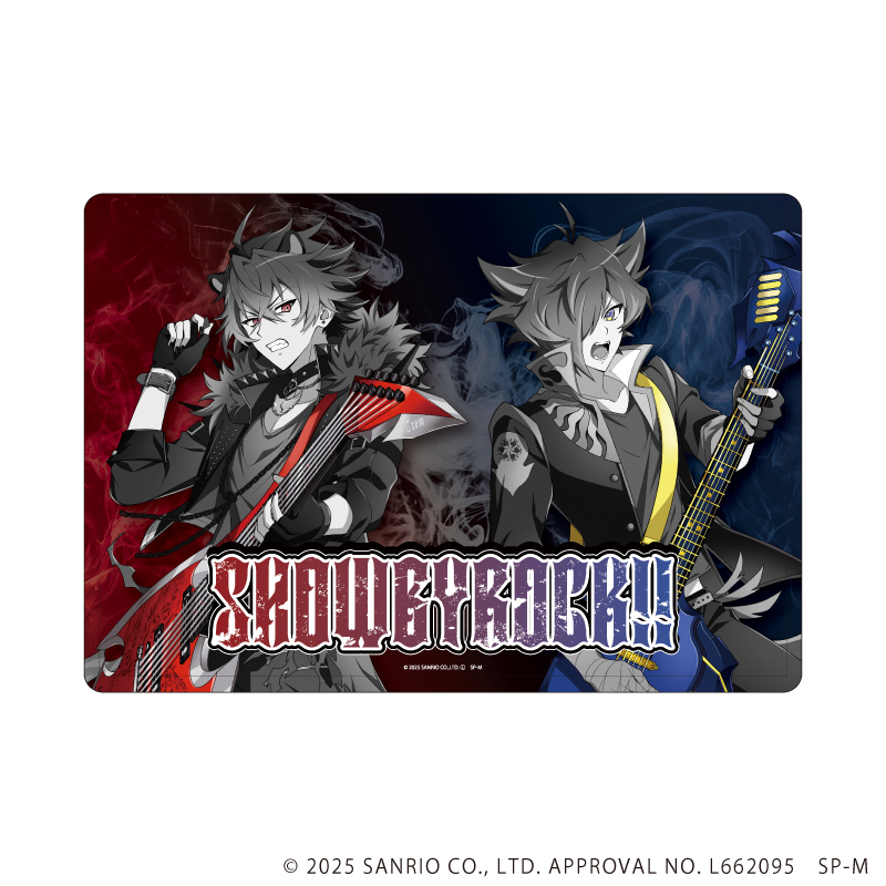 SHOW BY ROCK!!_キャラクリアケース52/対バンver. クロウ&ヤス(描き下ろしイラスト)