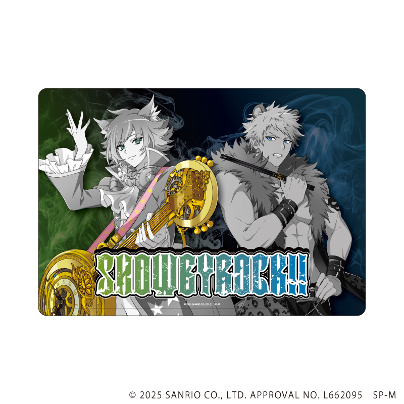 SHOW BY ROCK!!_キャラクリアケース53/対バンver. ロム&シュウ☆ゾー(描き下ろしイラスト)
