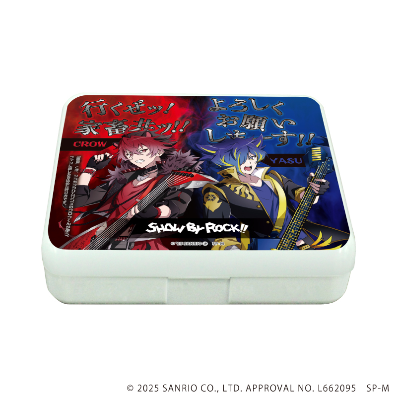 SHOW BY ROCK!!_小物ケース20/対バンver. クロウ&ヤス(描き下ろしイラスト)