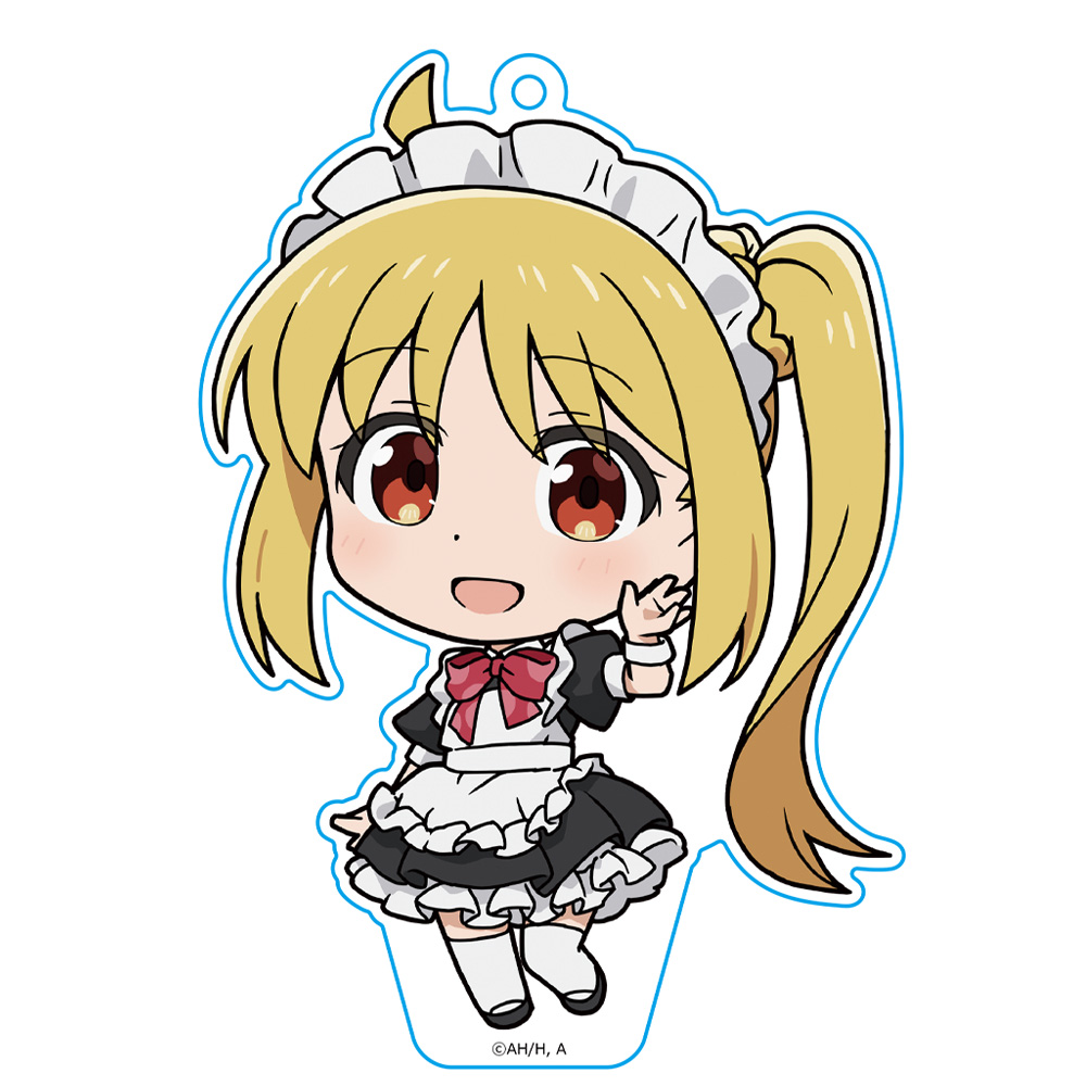 ぼっち・ざ・ろっく!_ぷにこれ!キーホルダー(スタンド付) 伊地知虹夏 メイド服ver.